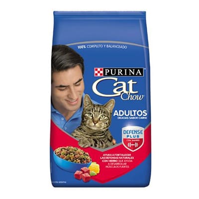 Cat chow activos carne x 1.5 kg
