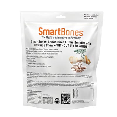 Smartbones sweet potato mini por atras